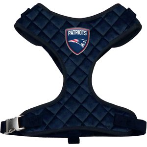 Littlearth NFL Velvet Dog Harness, New England Patriots, Medium