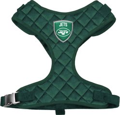 Littlearth NFL Velvet Dog Harness, New York Jets, Large