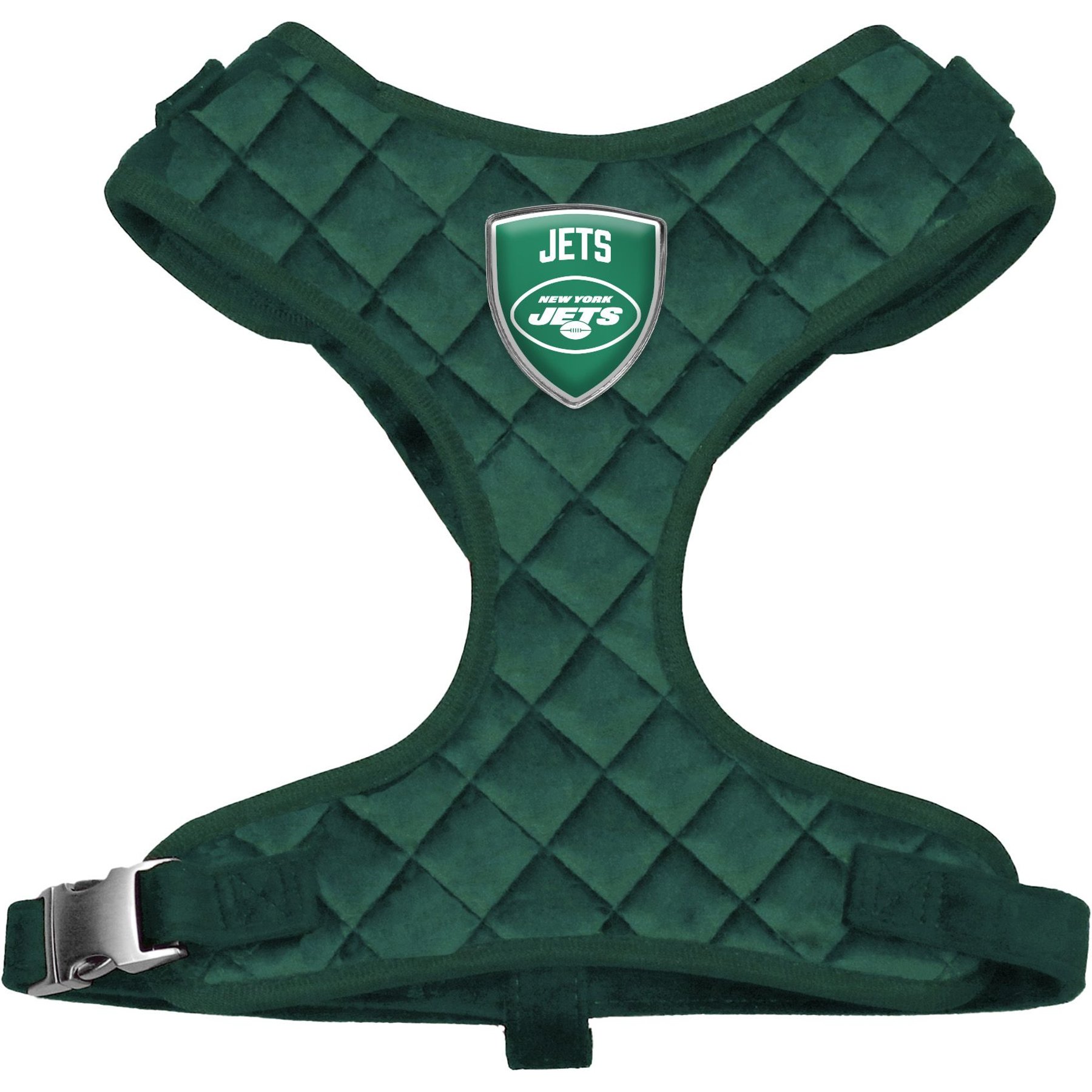 Littlearth NFL Velvet Dog Harness, New York Jets, Large