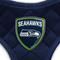 Show in main carousel: Littlearth NFL Velvet Dog Harness, Seattle Seahawks, Medium slide 3 of 6