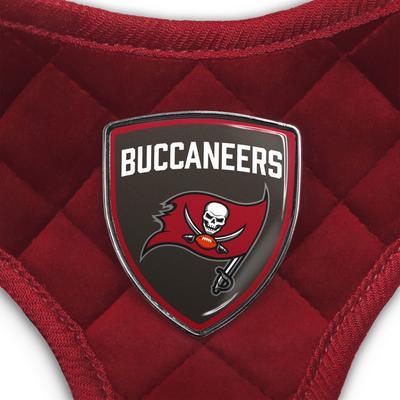 Show full view: Littlearth NFL Velvet Dog Harness, Tampa Bay Buccaneers, Large slide 4 of 7