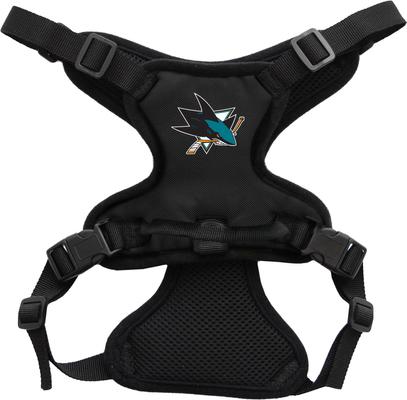 Show full view: Littlearth NHL Front Clip Dog Harness, San Jose Sharks, X-Small slide 3 of 4