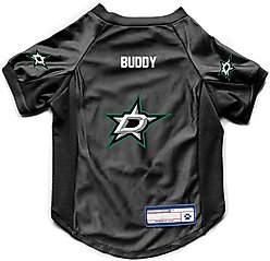 Littlearth NHL Personalized Stretch Dog & Cat Jersey, Dallas Stars, Large