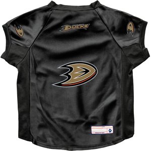 Littlearth NHL Stretch Dog & Cat Jersey, Anaheim Ducks, Big Dog
