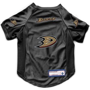 Littlearth NHL Stretch Dog & Cat Jersey, Anaheim Ducks, Medium