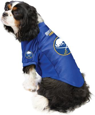 Show full view: Littlearth NHL Stretch Dog & Cat Jersey, Buffalo Sabres, Large slide 3 of 8
