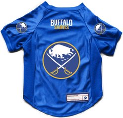 Littlearth NHL Stretch Dog & Cat Jersey, Buffalo Sabres, Small