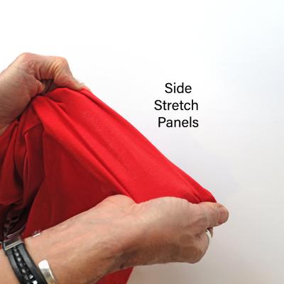 Show full view: Littlearth NHL Stretch Dog & Cat Jersey, Chicago Blackhawks, Small slide 4 of 8