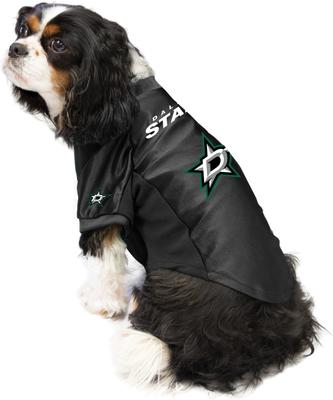 Show full view: Littlearth NHL Stretch Dog & Cat Jersey, Dallas Stars, X-Large slide 3 of 8