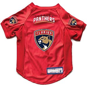 Littlearth NHL Stretch Dog & Cat Jersey, Florida Panthers, X-Large