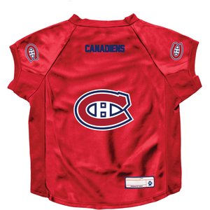 Littlearth NHL Stretch Dog & Cat Jersey, Montreal Canadiens, Big Dog