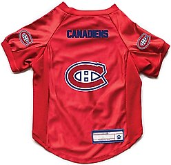 Littlearth NHL Stretch Dog & Cat Jersey, Montreal Canadiens, Medium