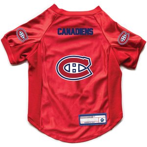 Littlearth NHL Stretch Dog & Cat Jersey, Montreal Canadiens, X-Large