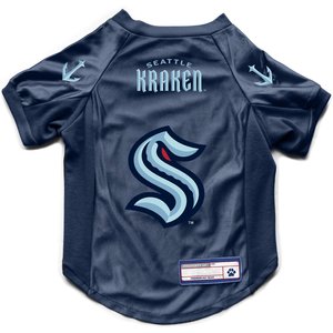 Littlearth NHL Stretch Dog & Cat Jersey, Seattle Kraken, Medium