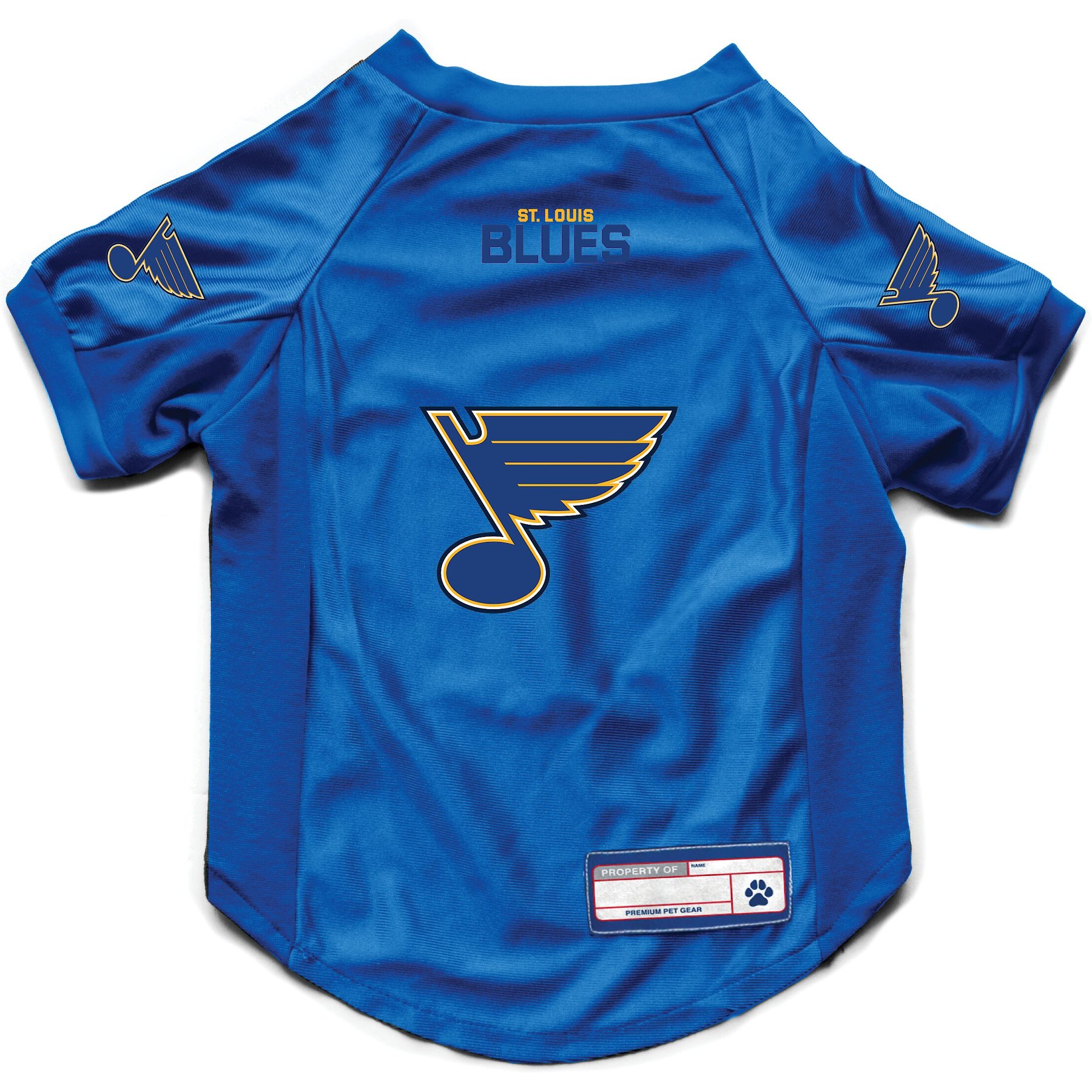 Littlearth NHL Stretch Dog & Cat Jersey, St. Louis Blues, X-Large