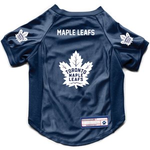 Littlearth NHL Stretch Dog & Cat Jersey, Toronto Maple Leafs, X-Large