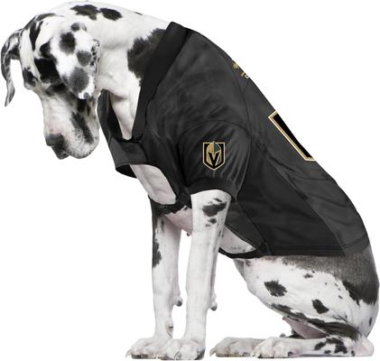 Show full view: Littlearth NHL Stretch Dog & Cat Jersey, Vegas Golden Knights, Big Dog slide 3 of 6