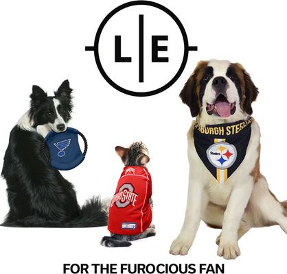 Show full view: Littlearth NHL Velvet Dog Harness, Minnesota Wild, Large slide 5 of 6