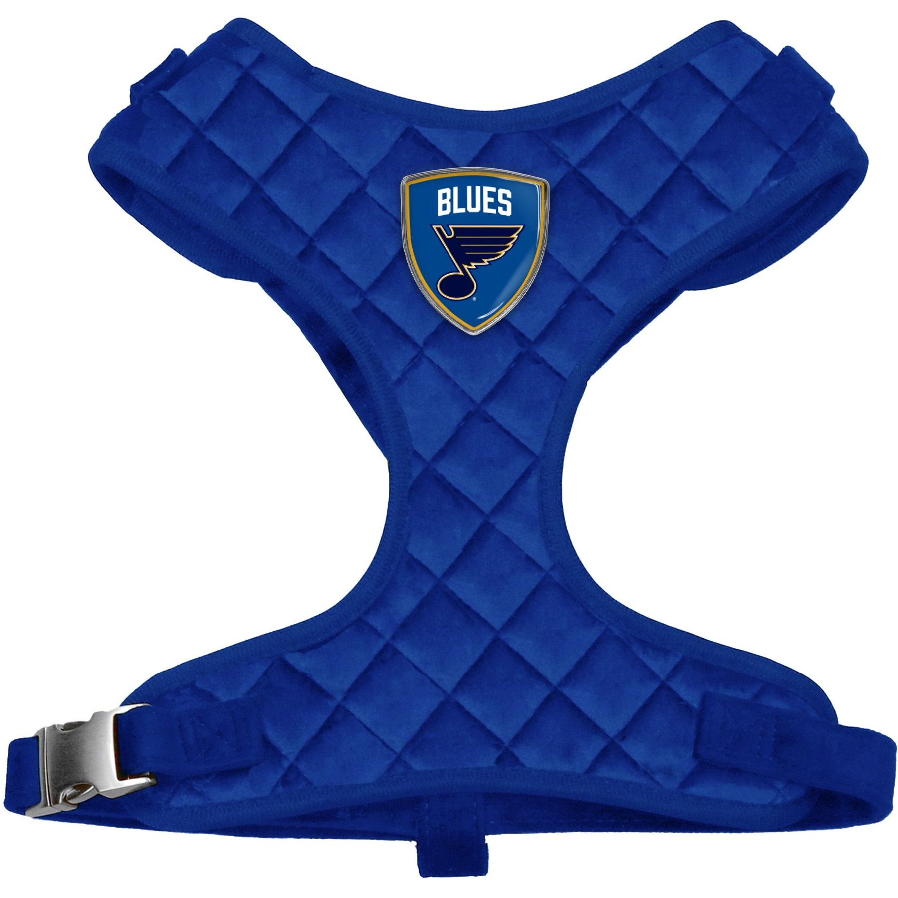 Littlearth NHL Velvet Dog Harness, St. Louis Blues, Medium