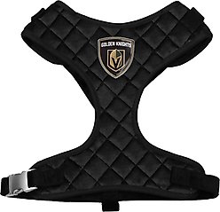 Littlearth NHL Velvet Dog Harness, Vegas Golden Knights, Medium