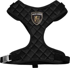 Littlearth NHL Velvet Dog Harness, Vegas Golden Knights, Small