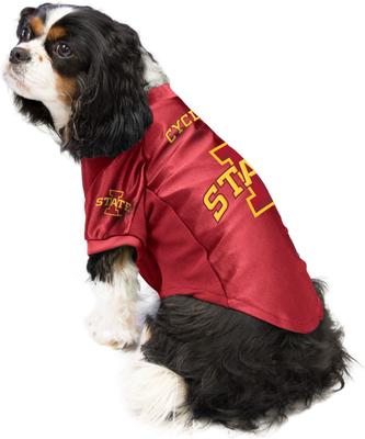 Show full view: Littlearth NCAA Stretch Dog & Cat Jersey, Iowa State Cyclones, X-Large slide 3 of 7