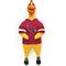 Show in main carousel: Littlearth Rubber Chicken Squeaky Dog Chew Toy, Arizona Cardinals slide 1 of 5