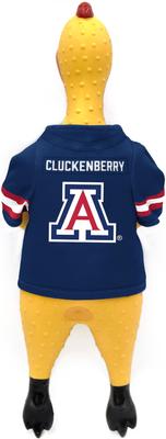 Show full view: Littlearth Rubber Chicken Squeaky Dog Chew Toy, Arizona Wildcats slide 2 of 5