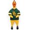 Show in main carousel: Littlearth Rubber Chicken Squeaky Dog Chew Toy, Baylor Bears slide 1 of 5