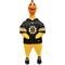 Show in main carousel: Littlearth Rubber Chicken Squeaky Dog Chew Toy, Boston Bruins slide 1 of 3