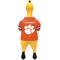Show in main carousel: Littlearth Rubber Chicken Squeaky Dog Chew Toy, Clemson Tigers slide 2 of 5
