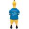 Show in main carousel: Littlearth Rubber Chicken Squeaky Dog Chew Toy, Detroit Lions slide 3 of 6