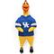 Show in main carousel: Littlearth Rubber Chicken Squeaky Dog Chew Toy, Kentucky Wildcats slide 1 of 6
