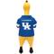 Show in main carousel: Littlearth Rubber Chicken Squeaky Dog Chew Toy, Kentucky Wildcats slide 3 of 6