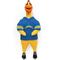 Show in main carousel: Littlearth Rubber Chicken Squeaky Dog Chew Toy, Los Angeles Chargers slide 1 of 5