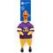 Show in main carousel: Littlearth Rubber Chicken Squeaky Dog Chew Toy, LSU Tigers slide 3 of 5