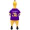 Show in main carousel: Littlearth Rubber Chicken Squeaky Dog Chew Toy, LSU Tigers slide 2 of 5
