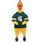 Show in main carousel: Littlearth Rubber Chicken Squeaky Dog Chew Toy, Michigan State Spartans slide 1 of 5