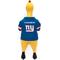 Show in main carousel: Littlearth Rubber Chicken Squeaky Dog Chew Toy, New York Giants slide 2 of 5