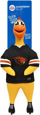 Show full view: Littlearth Rubber Chicken Squeaky Dog Chew Toy, Oregon State Beavers slide 3 of 5