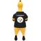 Show in main carousel: Littlearth Rubber Chicken Squeaky Dog Chew Toy, Pittsburgh Steelers slide 2 of 5