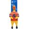 Show in main carousel: Littlearth Rubber Chicken Squeaky Dog Chew Toy, Syracuse Orange slide 3 of 5