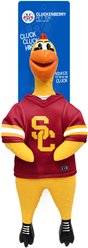 Littlearth Rubber Chicken Squeaky Dog Chew Toy, USC Trojans slide 2 of 4