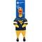 Show in main carousel: Littlearth Rubber Chicken Squeaky Dog Chew Toy, West Virginia Mountaineers slide 3 of 5