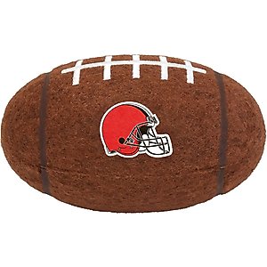 Littlearth Tough Chewer Dog Ball Toy, Cleveland Browns