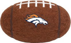 Littlearth Tough Chewer Dog Ball Toy, Denver Broncos