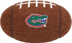 Littlearth NCAA Tough Chewer Dog Football Toy, Florida Gators