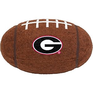 Littlearth Tough Chewer Dog Ball Toy, Georgia Bulldogs