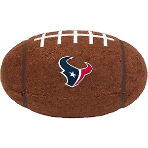 Littlearth Tough Chewer Dog Ball Toy, Houston Texans