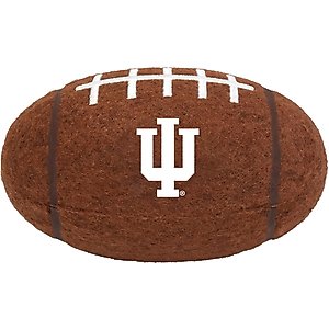 Littlearth Tough Chewer Dog Ball Toy, Indiana Hoosiers
